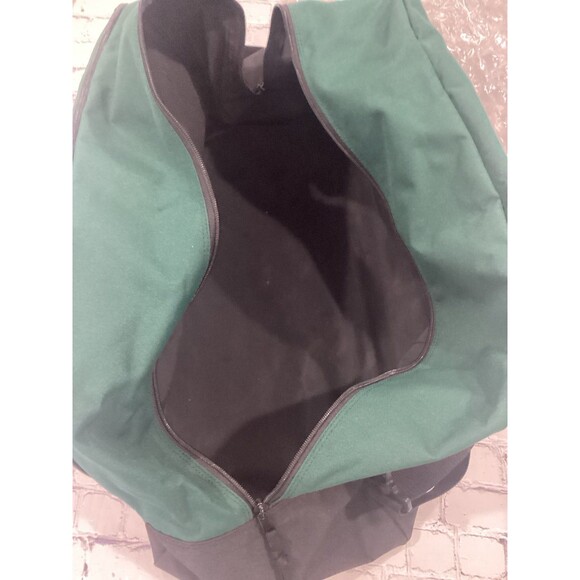 Duffle Bag Travel Bag 2 Large Zippered Compartments Canvas St. Andrews Logo - Picture 9 of 10